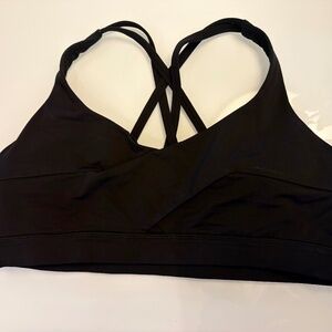 Lululemon Strappy Black Sports Bra